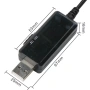 USB 5V към 9V/12V Step-Up конвертор с LED дисплей – UPS за рутер, Powerbank, автомобил, DIY 10245, снимка 4