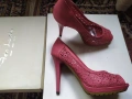 Обувки Сандали на високи токчета 37 номер , снимка 4