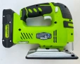 Greenworks G24JS - Акумулаторен прободен трион 24V като нов!, снимка 3