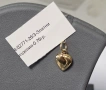 Златна Висулка Сърце 0.76гр., снимка 1
