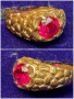 Златен пръстен РУБИН 14 K 585 Gold zlaten prasten zlatni  Rubin , снимка 9