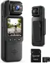 Acuvar Mini Clip-On телесна камера 1080P с 360° , снимка 1
