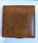 Настолен медал 110 години български съобщения 1989 г. Rare, снимка 3