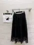дантелена пола Dior L реплика, снимка 2