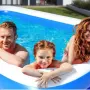 Надуваем семеен басейн от здрав PVC с 3 камери, снимка 6