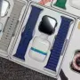 Комплект Smart часовник + TWS слушалки W26 Pro Max ULTRA / Цвят: Черен /няма ЮСБ накрайника директно, снимка 4