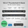 Plugable Thunderbolt 4 докинг станция 13-в-1 – 8K / 2x4K HDMI, 100W зареждане, снимка 6