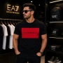 Emporio Armani EA7 черна мъжка тениска – S, M, L, XXL, снимка 2