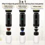 Преносима еспресо машина 3 в 1 с USB зарядно, 20 бара – мини кафемашина за капсули и мляно кафе за а, снимка 6