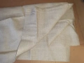 Стар ленен плат , платно , ленена панама . НЕУПОТРЕБЯВАН, снимка 2