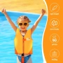 Детска помощна жилетка за плуване NEO-SPLASH, Оранжева, Размер 1-3 г., снимка 3
