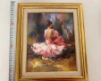 Картина с маслени бои "Балерина" 2, снимка 4