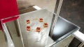 Van Cleef & Arpels VCA 5 Motifs Gold Red Carnelian Vintage Alhambra Дамска Гривна, снимка 2