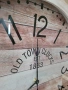Голям стенен часовник "Old Town Clocks" – Винтидж стил, 60 см , снимка 2