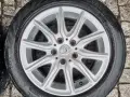 4бр ЛЕТИ джанти 16" 5Х112 ALUETT с гуми 205/55/16 UNIROYAL за VW Audi, снимка 6