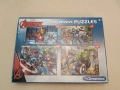 Marvel Avengers 4 progressive puzzles. (5+) Multi 4 Avengers 20+60+100+180 – Clementoni, снимка 1