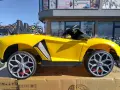 LAMBO Акумулаторна кола CHIARA жълт, снимка 2