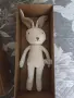 Плетена бебешка играчка зайче "Cotton Friends", снимка 1