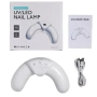 IAS 45W UV/LED лампа за гел лак – Професионална сушилня за нокти с таймер 30s/60s, снимка 2