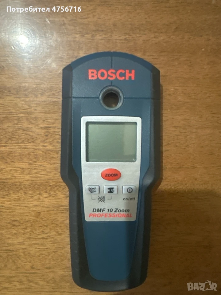 Професионален скенер/детектор за стени Bosch DMF 10 Zoom Professional (Пълен комплект)/като нов , снимка 1