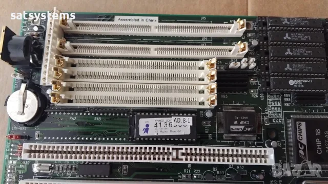 Дънна платка PC Chips/Hsin Tech M912 v1.4 Socket 3, снимка 10 - Дънни платки - 55335290