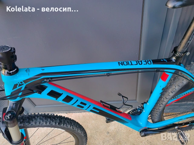 29", CUBE, карбонов, XL, Rockshox, Deore XT, планински велосипед, снимка 10 - Велосипеди - 55253763