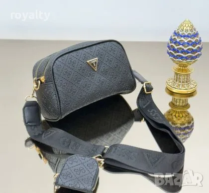 Guess Нова Дамска Кожена Чанта Различни Цветове Гес , снимка 18 - Чанти - 55340509