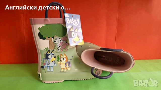 Английски детски гумени ботуши , снимка 5 - Детски боти и ботуши - 54196841