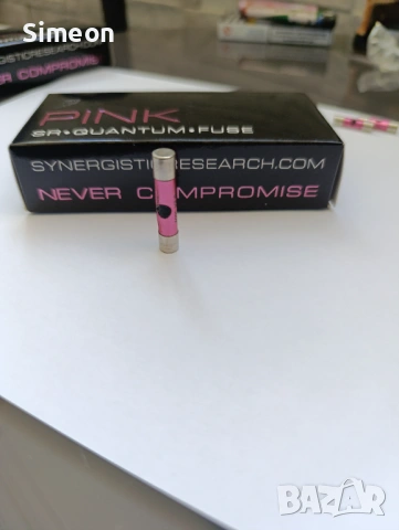 ПРОДАВАМ БУШОНИ Synergistic Research Pink Fuses, снимка 10 - Други - 54867512