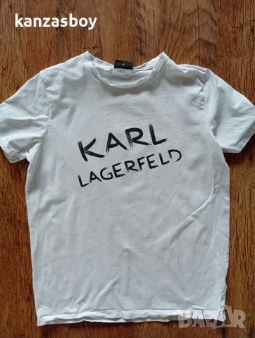 KARL LAGERFELD - мъжка тениска р-р М, снимка 6 - Тениски - 55677453