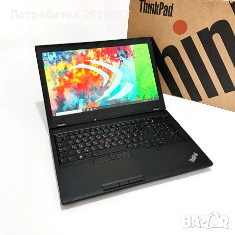 Lenovo ThinkPad P53/32GB DDR4/i7-9850H/NVIDIA T1000/Workstation, снимка 3 - Лаптопи за работа - 55241322