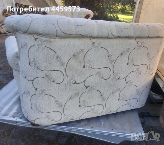 канапе + фотьойл , снимка 3 - Дивани и мека мебел - 54460298