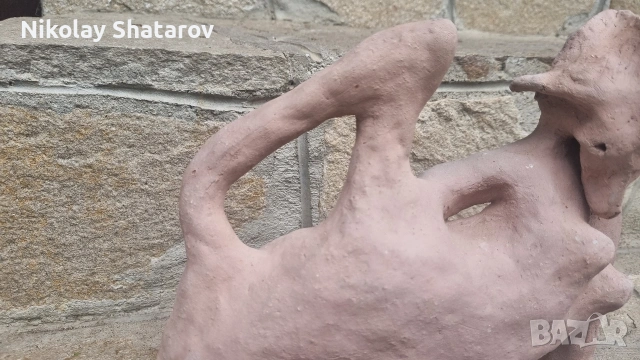 Авторска керамика. Скулптура , снимка 3 - Антикварни и старинни предмети - 55247356