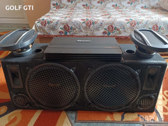 Бас 2х12инча усилвател и елипси, снимка 3 - Тонколони - 54053112