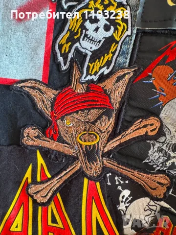 Battle Jacket(хеви метъл),Heavy metal елек(нашивки,значки), снимка 8 - Якета - 55015296