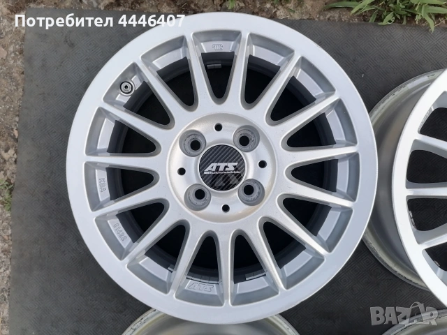 Джанти 15" 4х100 ATS, снимка 9 - Гуми и джанти - 54963755