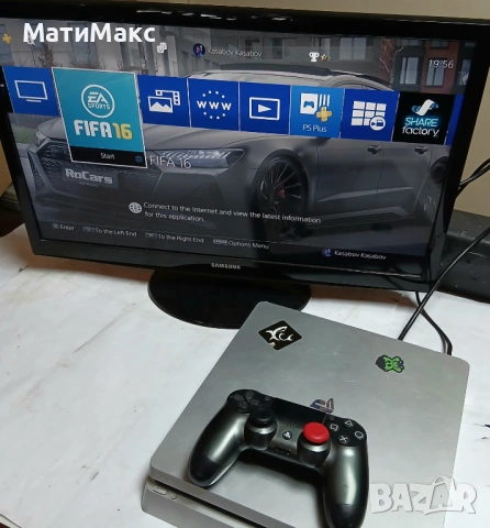 PlayStation 4 с контролер и игри, снимка 3 - PlayStation конзоли - 54776189