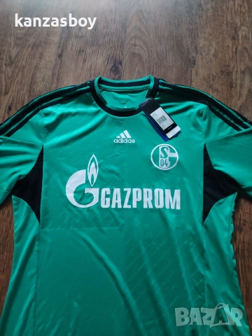 adidas fc schalke 04 2013-14 - колекционерска футболна тениска НОВА Л, снимка 5 - Тениски - 55252014