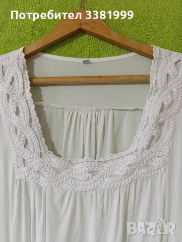 Две бели туники дантела, снимка 3 - Туники - 55126183