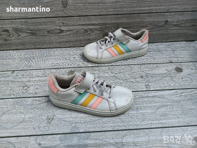 Adidas N 33 кожени маратонки за момиче, снимка 5 - Детски маратонки - 55081584
