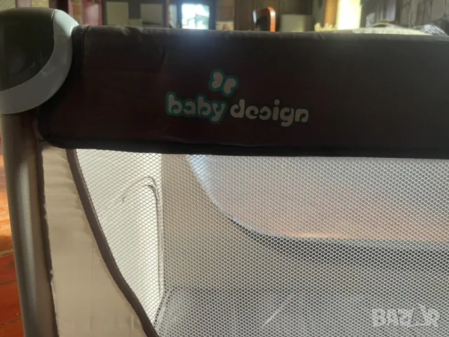 Сгъваема бебешка кошара за спане Baby Design, снимка 10 - Кошарки - 55388931