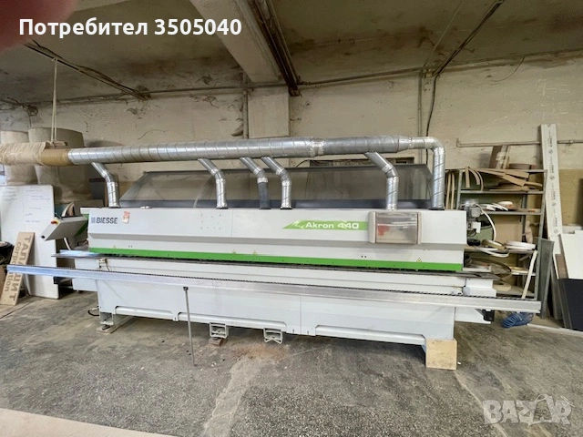Кантираща машина Biesse Akron 440, снимка 2 - Други машини и части - 53956294