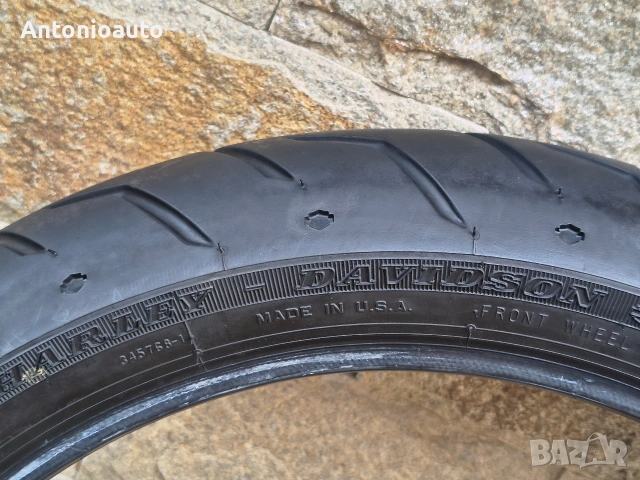130 70 18 dunlop D408F harley davidson 63H гума чопър гуми мотоциклет, снимка 6 - Гуми и джанти - 55136504