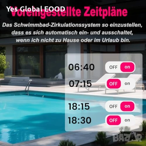 TONGOU WiFi електромер 50A LCD Smart Switch, снимка 7 - Друга електроника - 54629827