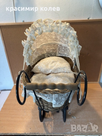 детска количка за декорация, снимка 6 - Антикварни и старинни предмети - 54367499