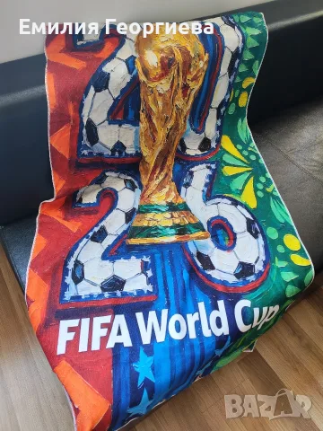 Плажна хавлия FIFA World Cup 2026! ⚽🏆 , снимка 2 - Хавлиени кърпи - 55295785