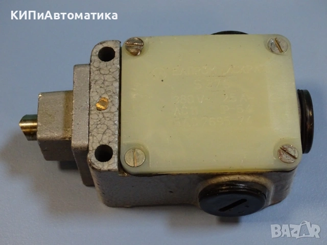 краен изключвател Елпром”Искра” S870 Limit Switch 380V 2.5A, снимка 5 - Резервни части за машини - 54400754