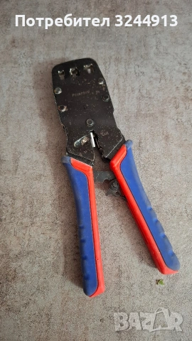 Клещи KNIPEX 97 51 12 за кербоване на LAN букси, RJ45, RJ10, RJ11 и RJ12, KNIPEX, снимка 3 - Клещи - 55152439