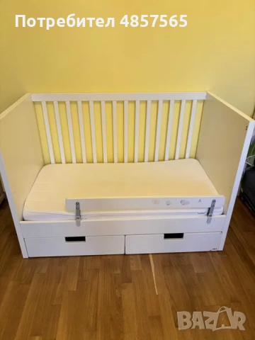 Детско легло IKEA Stuva – отлично състояние, снимка 3 - Бебешки легла и матраци - 54916639