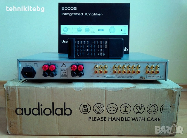 ⭐⭐⭐ AUDIOLAB 8000S ⭐⭐⭐ - Висококачествен английски усилвател , 2 х 95/60 вата (4/8 ома), снимка 4 - Ресийвъри, усилватели, смесителни пултове - 54113067